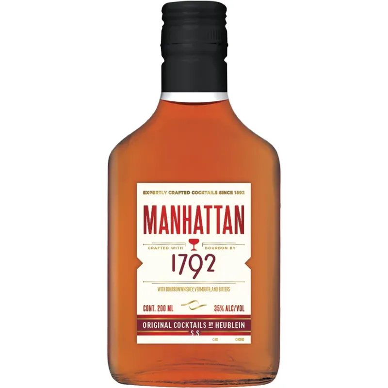 Heublein 1792 Manhattan Bourbon view 1