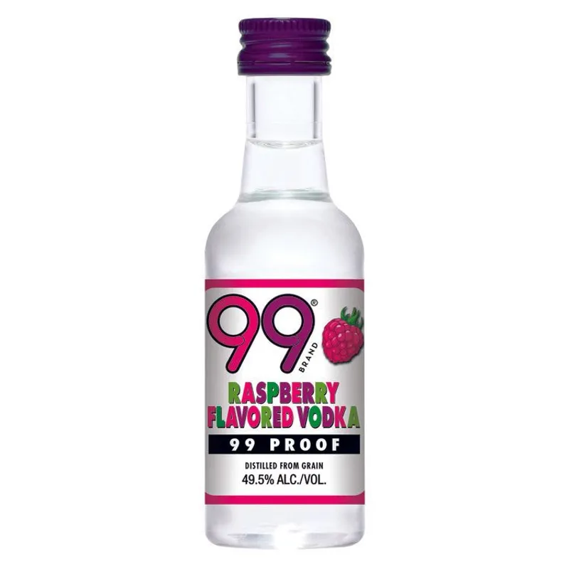 99 Brand Raspberry Flavored Vodka view 1