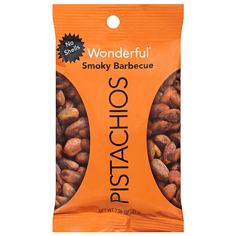 Wonderful Pistachios Smoky Barbecue No Shells view 1