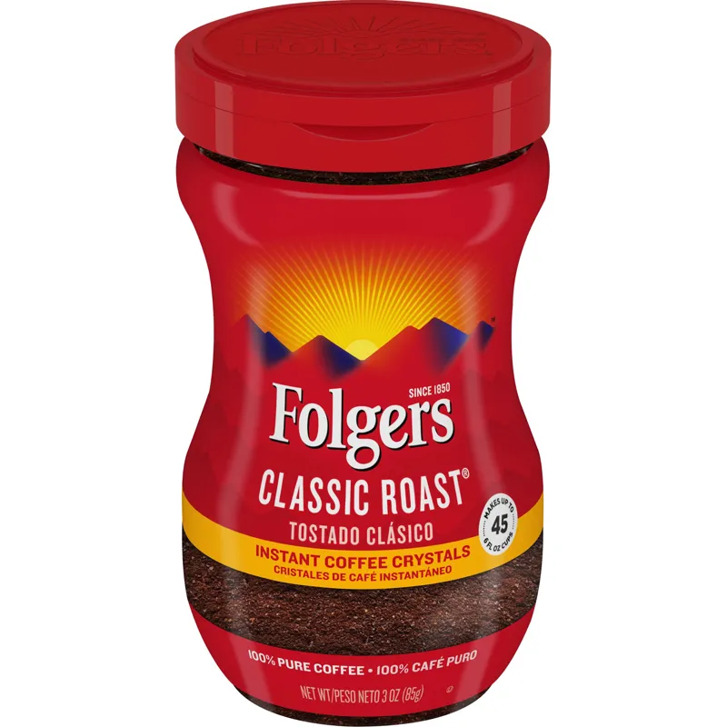 Folgers Classic Roast Instant Coffee view 1