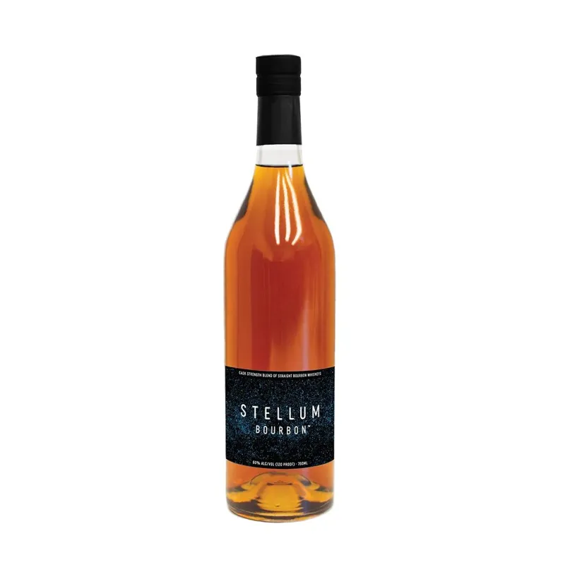 Stellum Spirits Cask Strength Bourbon Black view 1