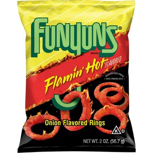 Funyuns Flamin' Hot Onion Flavored Rings