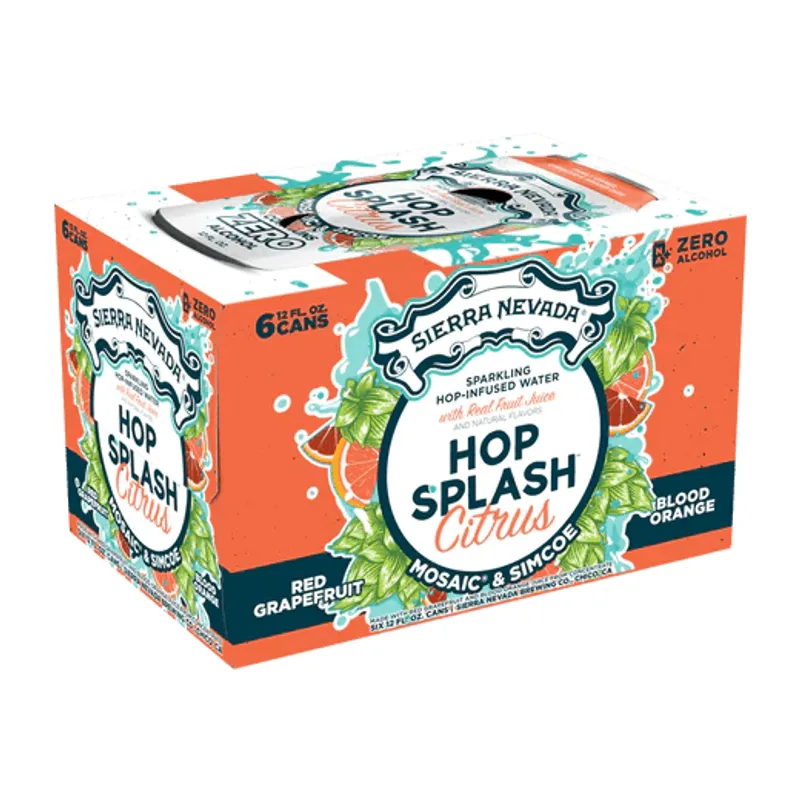 Sierra Nevada Hop Splash Citrus Non-Alcoholic view 1