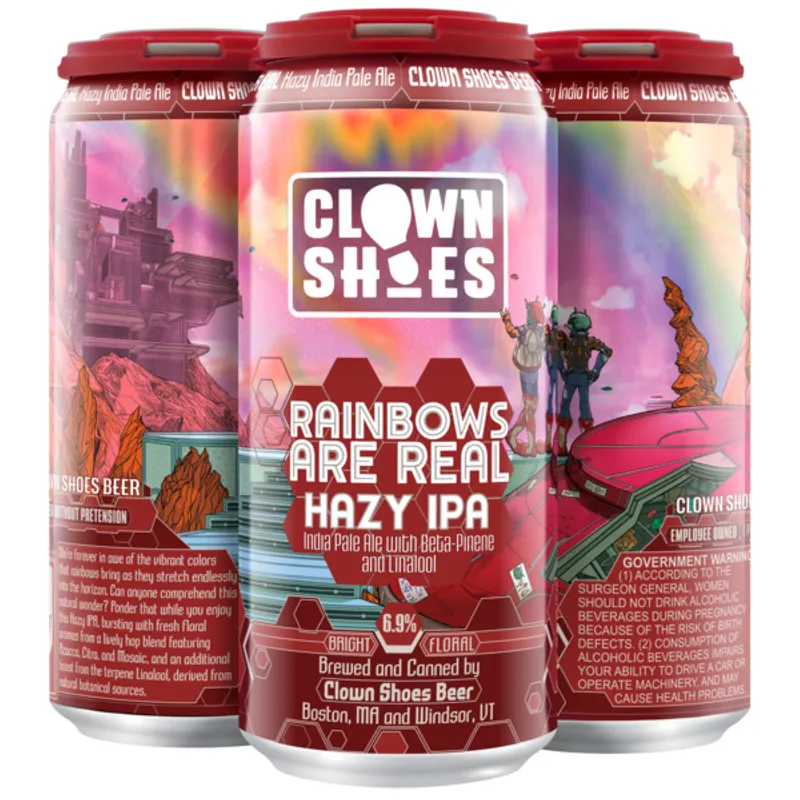 Clown Shoes Rainbows Are Real view 1