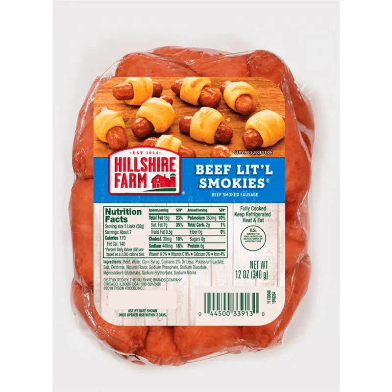 Hillshire Farm Beef Lit'l Smokies view 1