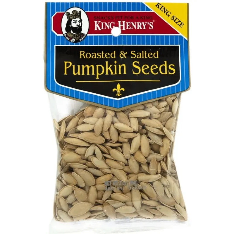 King Henry's Pumpkin Seeds Roasted & Salted view 1
