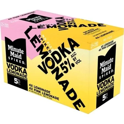 Minute Maid Spiked Vodka Lemonade 8-pack 355 mL cans