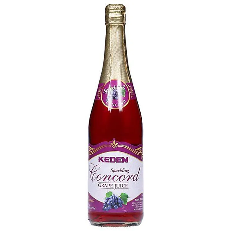 Kedem Sparkling Concord Grape Juice view 1
