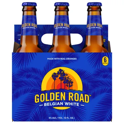Golden Road Belgian White 6 Pack 12 oz Bottles