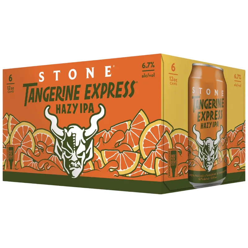 Stone Tangerine Express Hazy IPA view 1