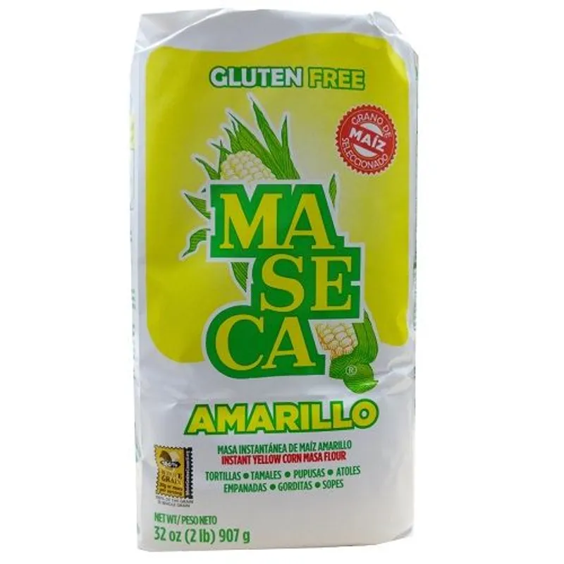 Maseca Amarillo Instant Yellow Corn Masa Flour view 1