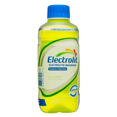 Electrolit Green Apple 21 oz Bottle