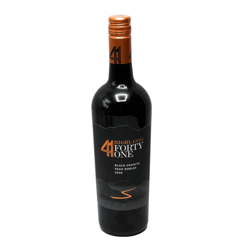 Highlands 41 Black Granite Red Blend 2021 view 1