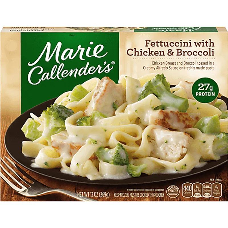 Marie Callender's Fettuccini With Chicken & Broccoli Box view 1