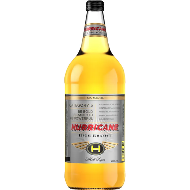 Hurricane High Gravity Malt Liquor view 1