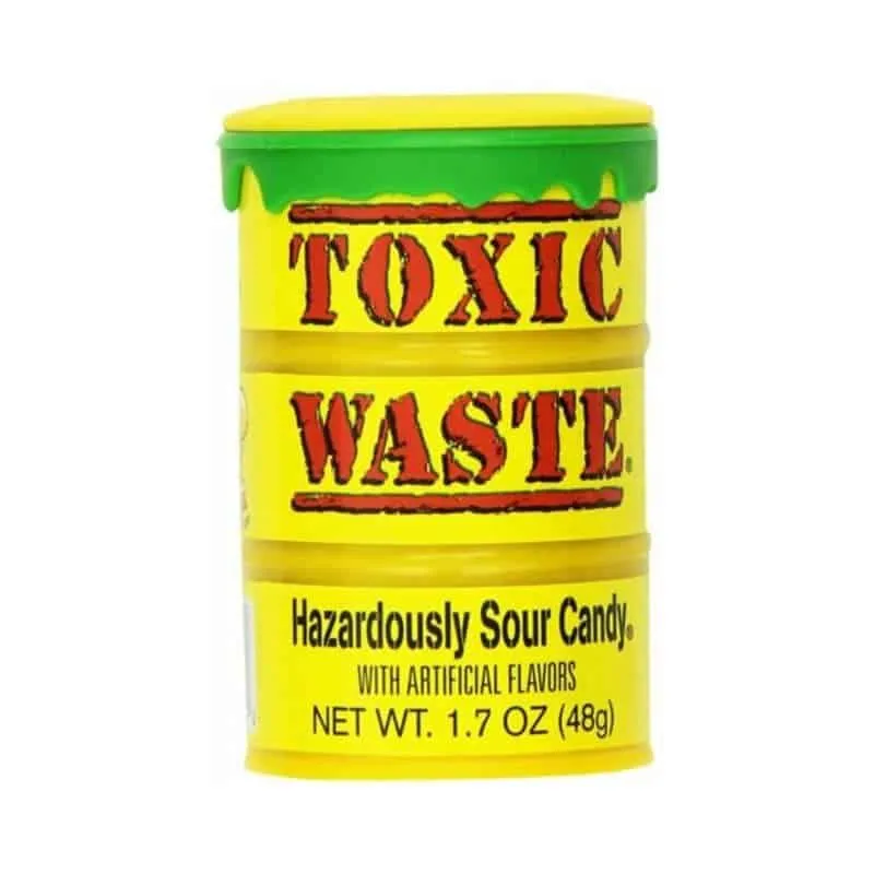 Toxic Waste Hazardously Sour Candy view 1