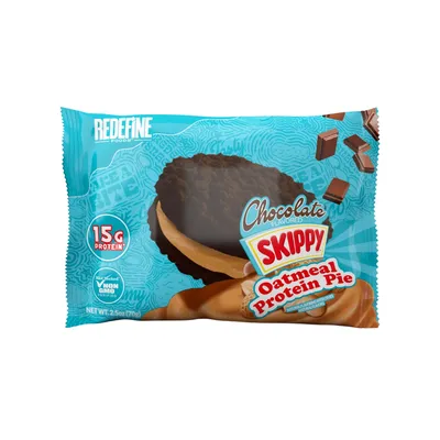 Redefine Foods Skippy Chocolate Oatmeal Protein Pie 2.5 oz Bag
