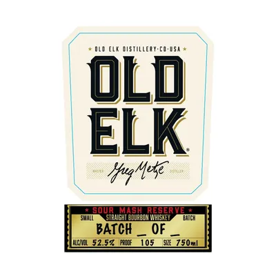 Old Elk Sour Mash Reserve Bourbon 750mL