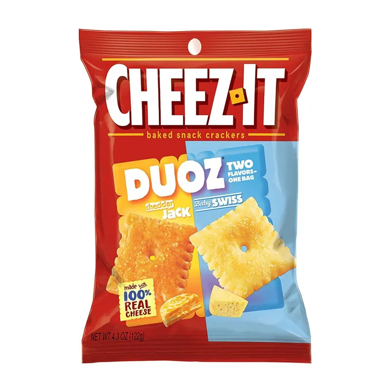 Cheez-It Duoz Cheddar Jack & Baby Swiss view 1