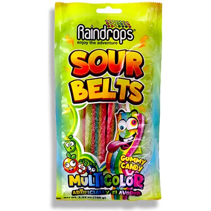 Raindrops Sour Belts Rainbow Bag view 1