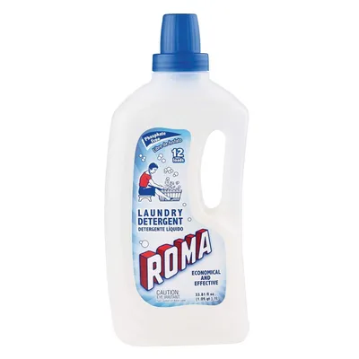 Roma Liquid Laundry Detergent 33.8 oz Bottle