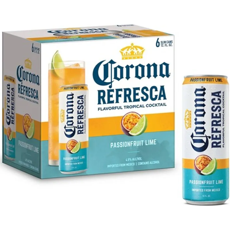 Corona Refresca Passionfruit Lime view 1