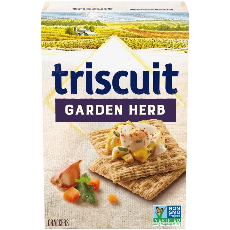 Triscuit Garden Herb Crackers view 1