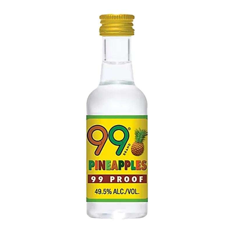 99 Pineapples Schnapps Liqueur Fruit view 1