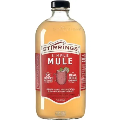 Stirrings Simple Mule Cocktail Mixer 750 ml