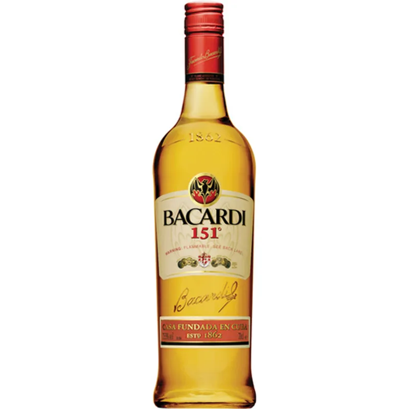 Bacardi 151 Rum view 1