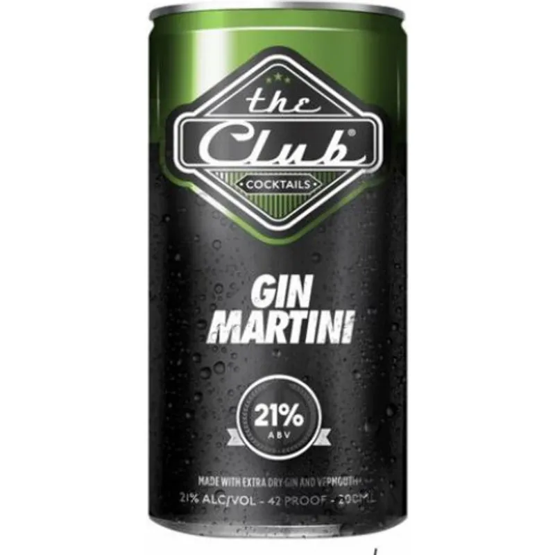 The Club Gin Martini view 1