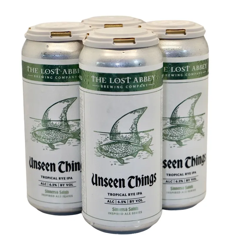 The Lost Abbey Unseen Things Tropical Rye IPA view 1