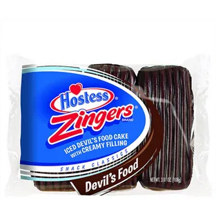 Hostess Zingers Cakes Box