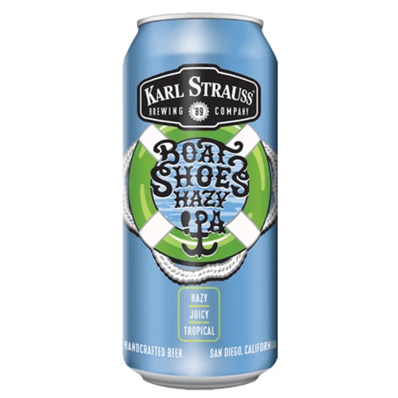 Karl Strauss Boat Shoes Hazy IPA view 1