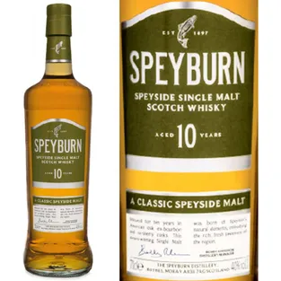Speyburn 10 Year Old Single Malt Scotch Whisky