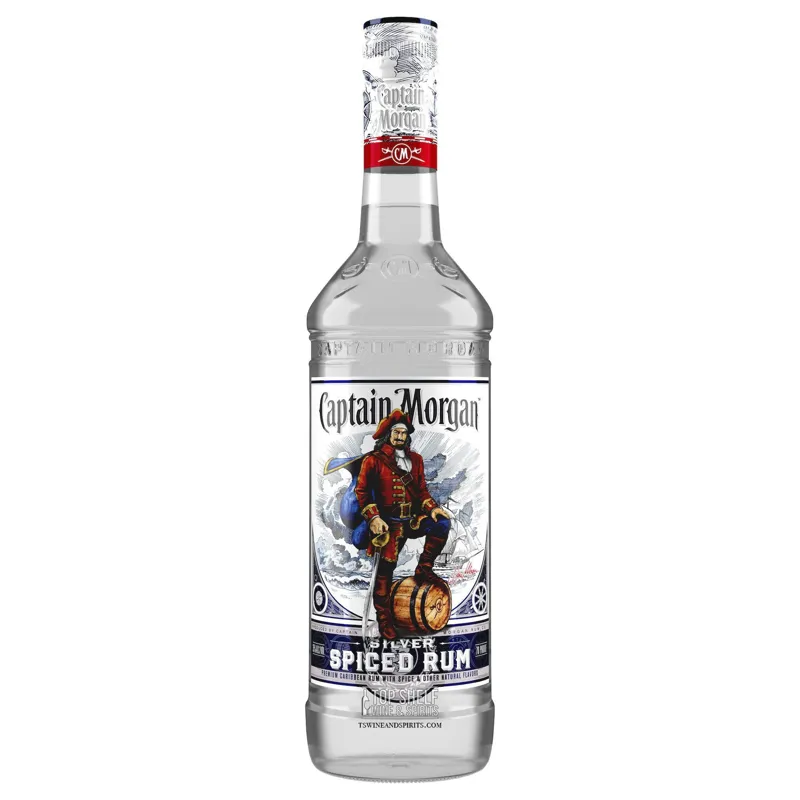 Captain Morgan Silver Spiced Rum view 1