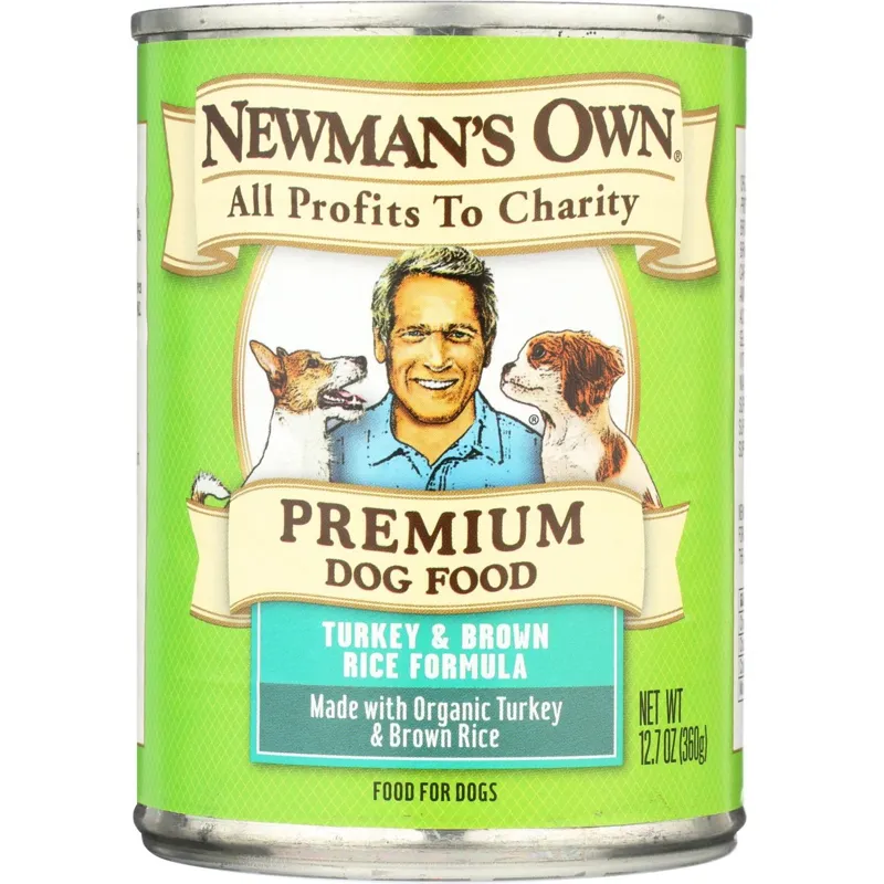Newmans Own Organics Premium Dog Food Turkey & Brown Rice view 1