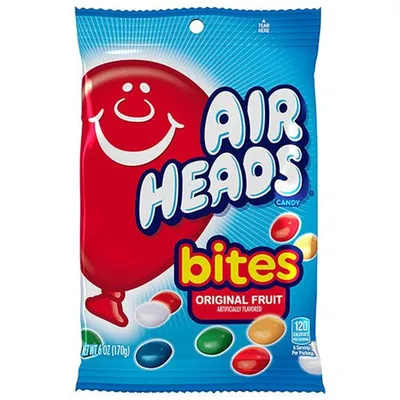 Airheads Bites Original Fruit 6 oz Bag
