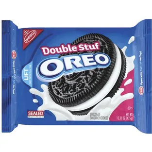 Nabisco Oreo Double Stuff Easy Open Pull Tab