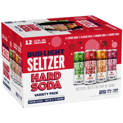 Bud Light Seltzer Hard Soda 12oz Box
