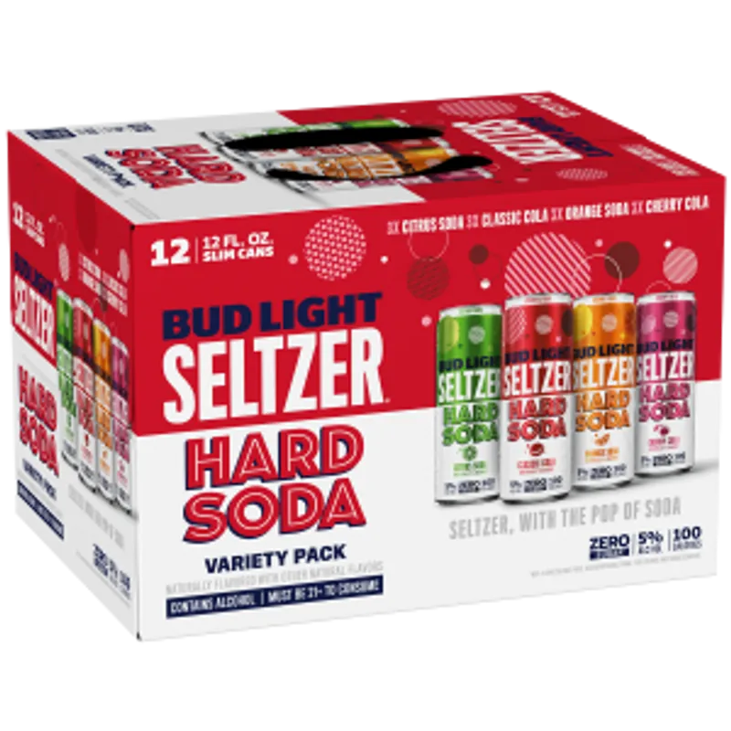 Bud Light Seltzer Hard Soda Box view 1