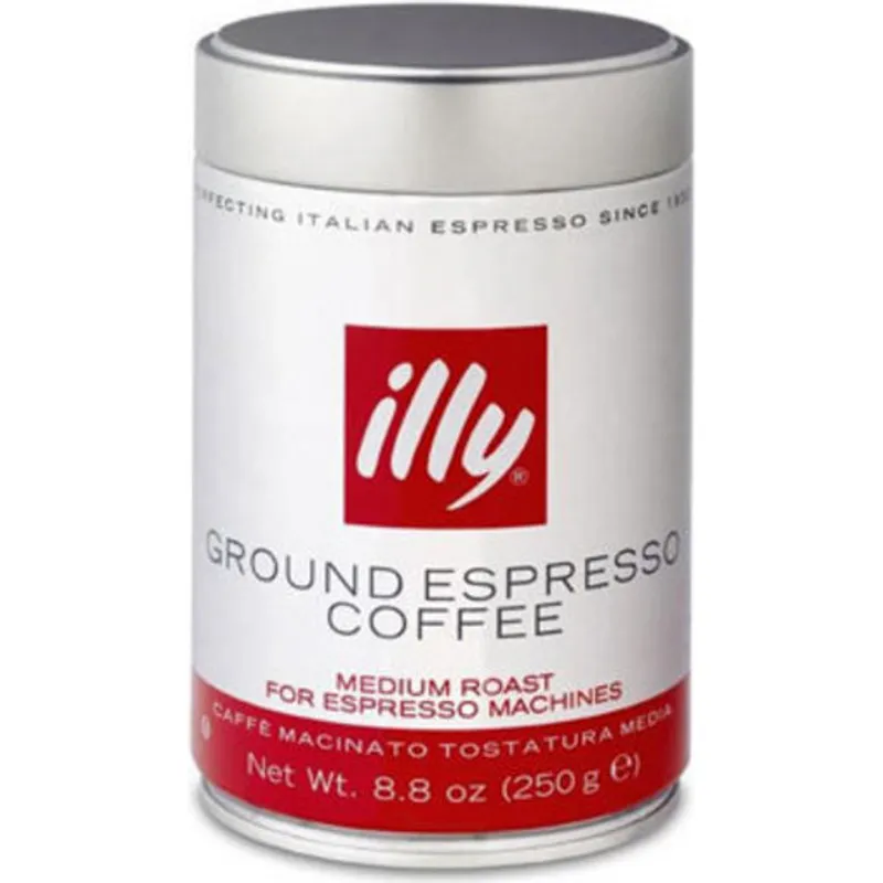 Illy Medium Roast Ground view 1