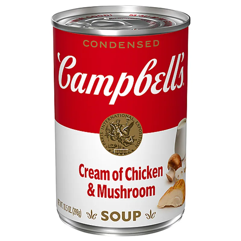 Campbell's Cream of Chicken & Mushroom Condensed Soup view 1