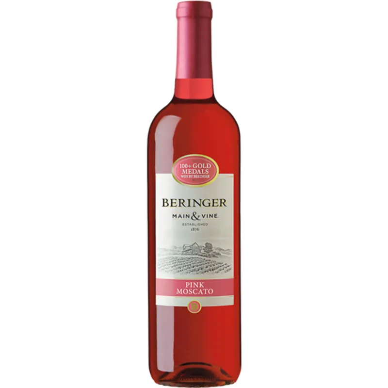 Beringer Main & Vine Pink Moscato view 1
