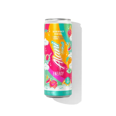 Alani Nu Energy Drink Sherbet Swirl 12 oz Can