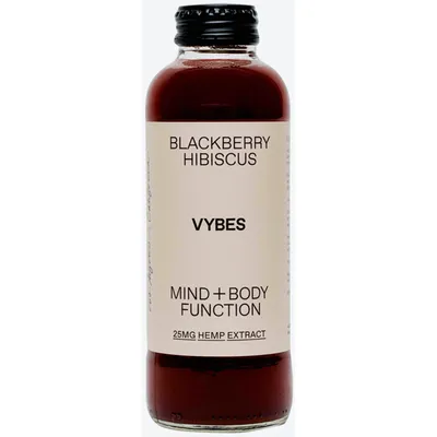 VYBES Blackberry Hibiscus 14 oz Bottle