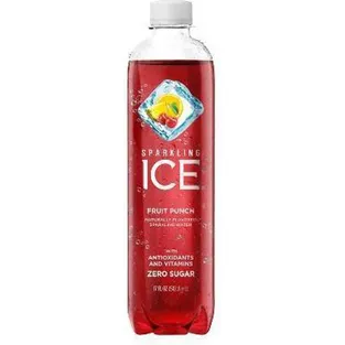Sparkling Ice Fruit Punch Sparkling Water Plastic