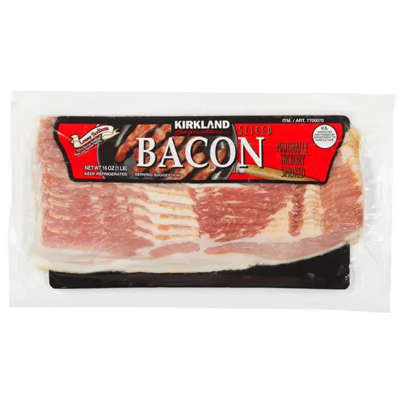 Kirkland Signature Sliced Hickory Smoked Bacon view 1