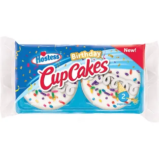 Hostess Cupcakes Frosted Yellow Cake With Creamy Filling Birthday