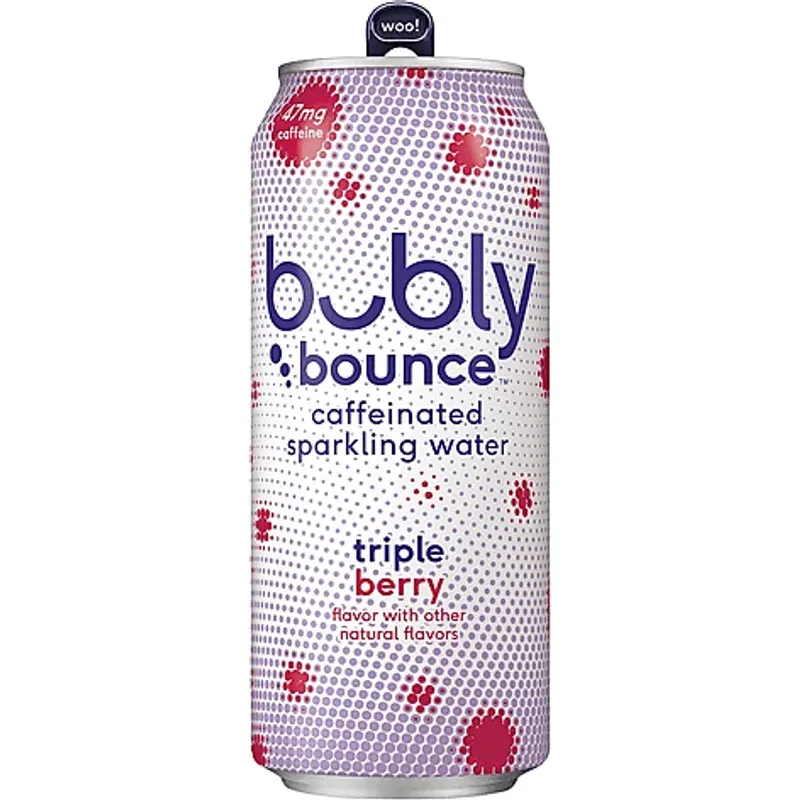 Bubly Triple Berry Sparkling Water view 1